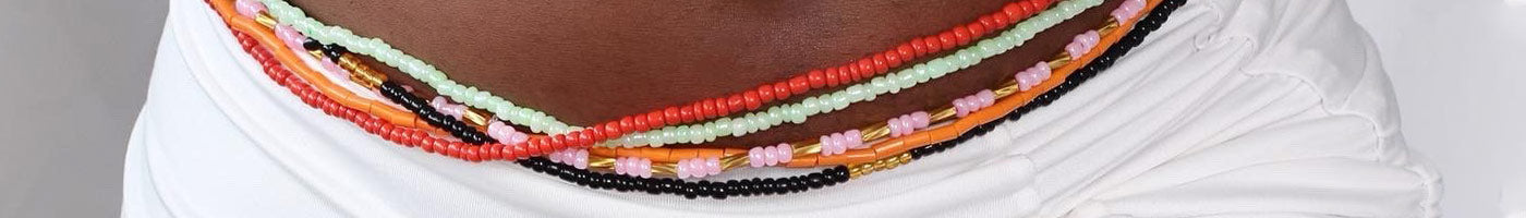 Waist beads - Corde traditionnelle (non élastique)