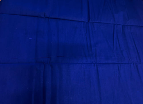 (Important : veuillez lire) Tissu uni bleu - Couleur bleue unie - 100% coton