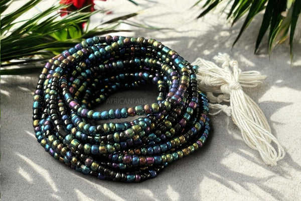 Baya Bijoux / Bine Bine / Waist Beads / Perles De Taille africaine - Igbé - Couleurs mixtes (non élastique)