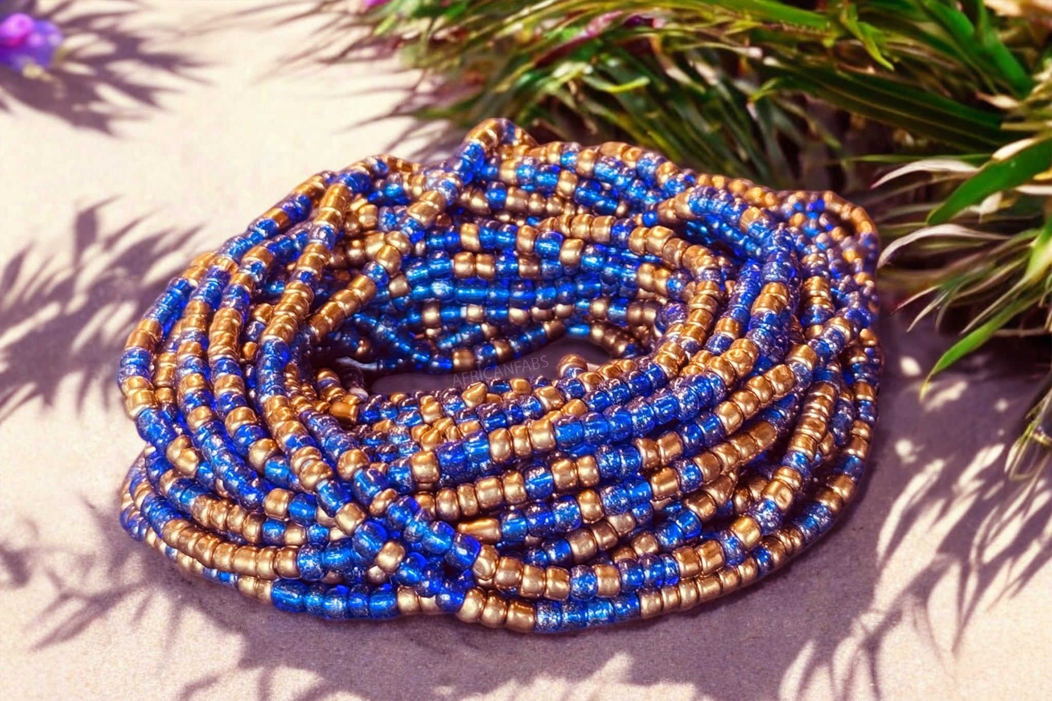 Perles De Taille Bayas Bine Bine – Bijoux Corps Multicolores – Verre – Neuf
