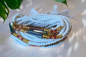 Baya - chaîne de ventre - Chaîne de taille - perles suivi de perte Baya - chaîne de ventre - Chaîne de taille - perles suivi de perte