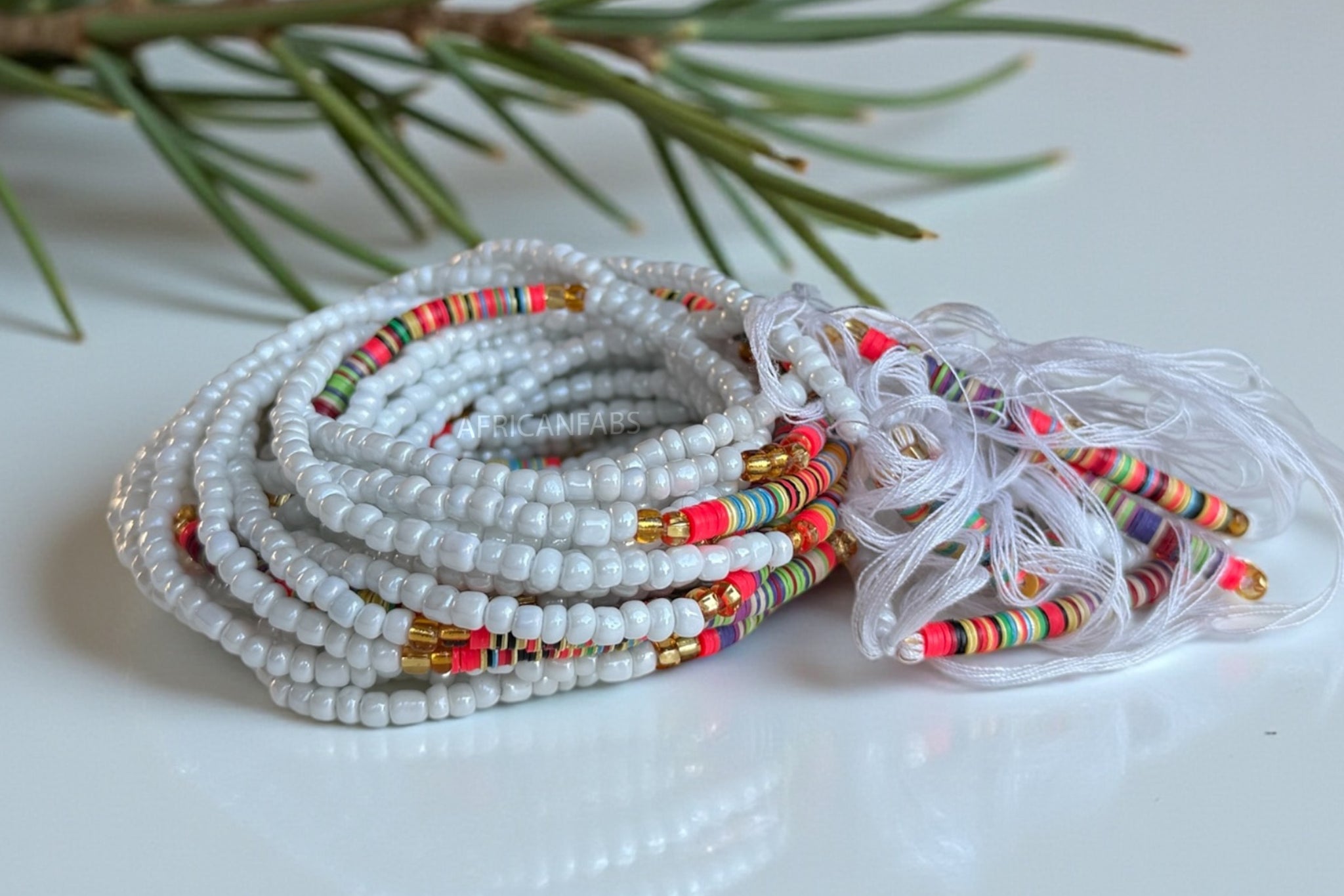 LUMINEUSE Bine bine / baya / perles de reins / collier de hanche Taille LUMINEUSE Bine bine / baya / perles de reins / collier de hanche Taille