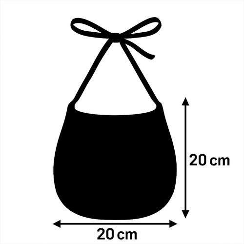 Bavoir bébé à imprimé africain - Bleu / Orange Kente (Unisexe)