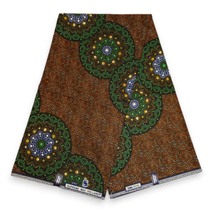 Tissu Wax Africain Ankara Coton - Imprimé Coloré Vif (bleu, Rose, Violet, Blanc) - Largeur 45 Pouces