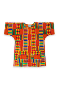 Chemise dashiki / Robe dashiki - Multicolor Kente - Top imprimé africain - Unisexe