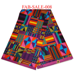 Tissu africain / tissu wax - Tissu sale - FAB-SALE-008