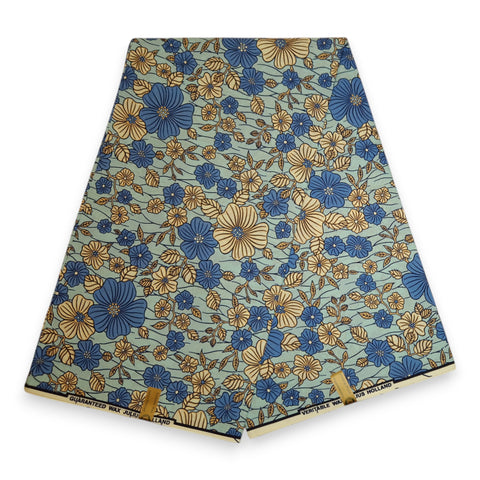 Tissu africain / tissu wax - Violet Royal