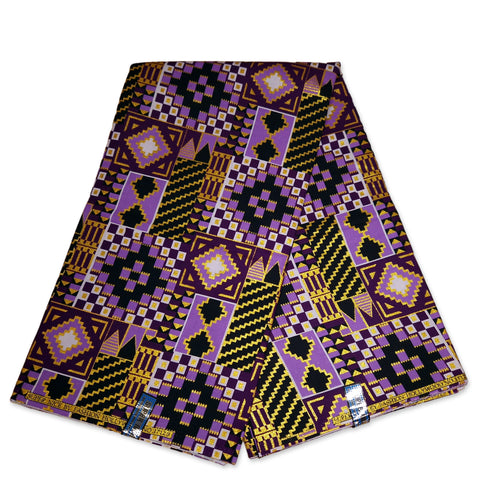Tissu kente / Kinte pagne imprimé / tissu Ghana KT-3106 - 100% coton Tissu kente / Kinte pagne imprimé / tissu Ghana KT-3106 - 100% coton