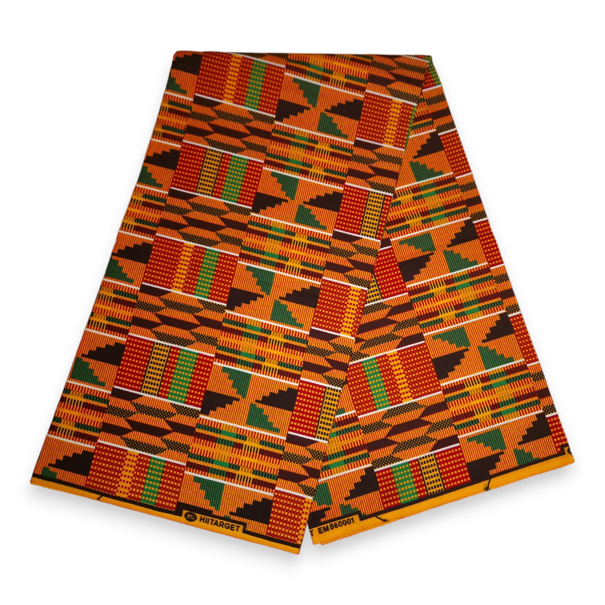 Tissu kente / Kinte pagne imprimé / tissu Ghana KT-3092 - 100% coton