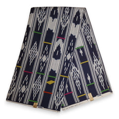 Tissu africain / tissu wax - Bleu PO-5023 - Poly
