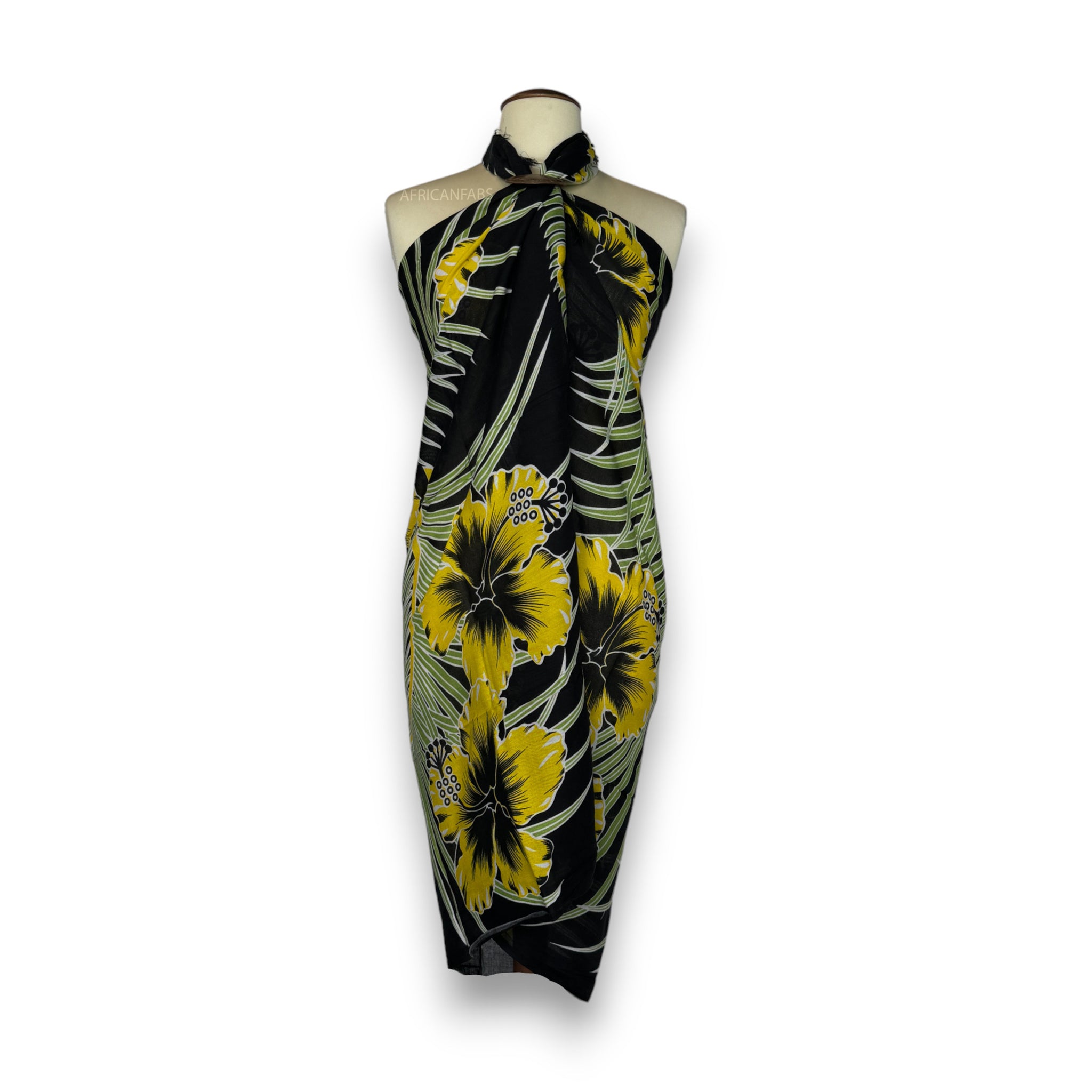Paréo Motifs Africains lambahoany - Jaune Soaartshop Paréo Motifs Africains lambahoany - Jaune Soaartshop