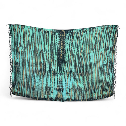 Paréo  / Sarong - Jupe enveloppante / tenue de plage -  Vert