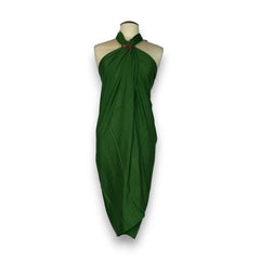 Paréo  / Sarong - Jupe enveloppante / tenue de plage - Vert