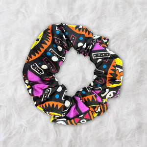 Chouchou / scrunchie imprimés africains - Accessoires cheveux - Multicolore