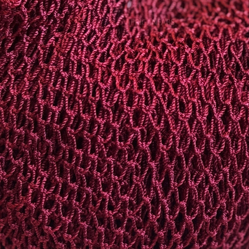 Éponge Africaine / Djampé / Sapo Sponge / filet pour se laver - Rouge bordeaux