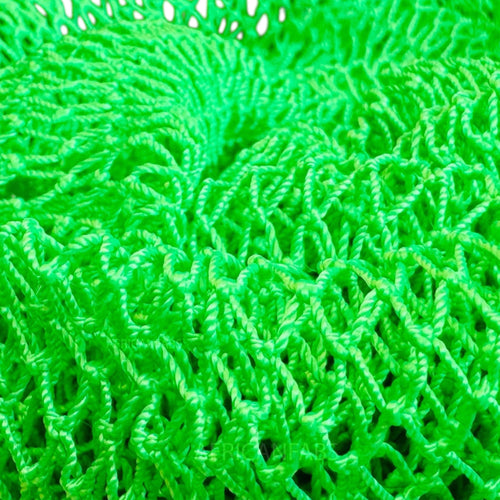 Éponge Africaine / Djampé / Sapo Sponge / filet pour se laver - Vert néon