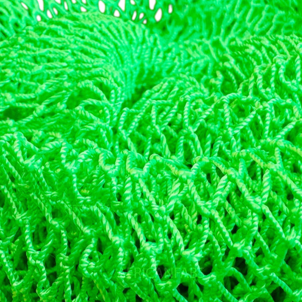 Éponge Africaine / Djampé / Sapo Sponge / filet pour se laver - Vert néon