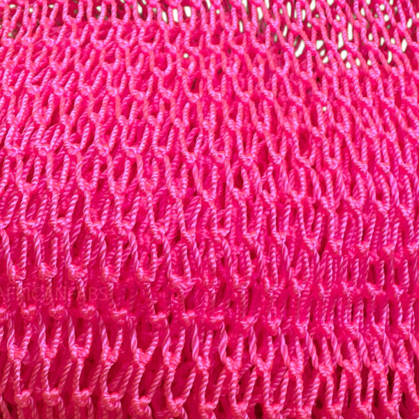 Éponge Africaine / Djampé / Sapo Sponge / filet pour se laver - Rose
