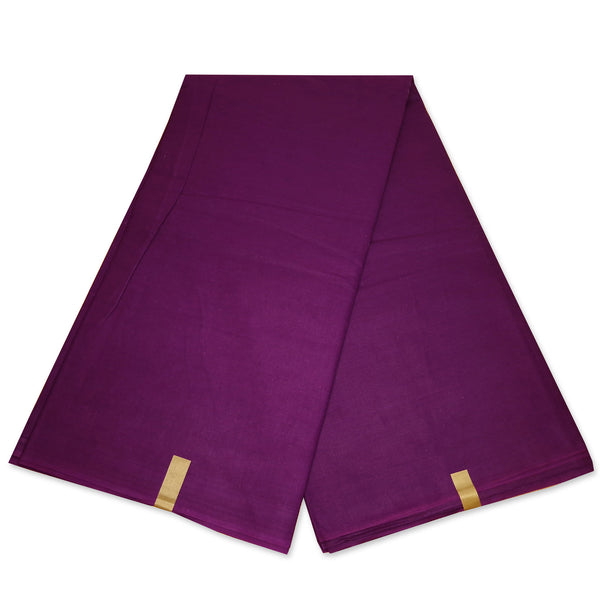 Tissu uni violet - Couleur unie violet - 100% coton  (Important : à lire)