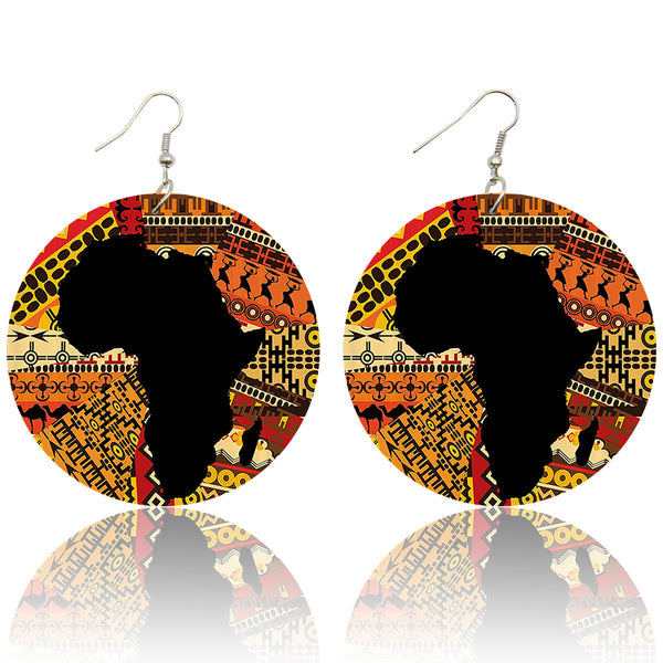 Le continent africain en vedette | Boucles d'oreilles africaines