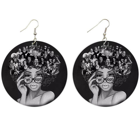 My roots | Boucles d'oreilles africaines