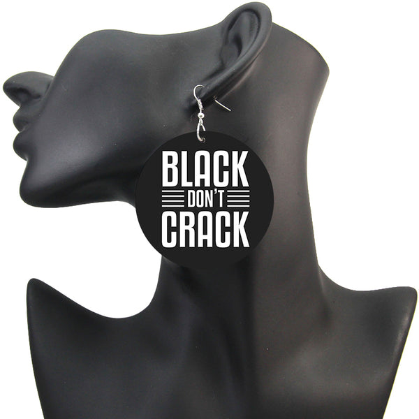 Black don't Crack | Boucles d'oreilles africaines