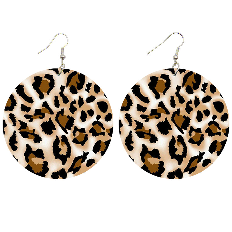 Leopard print | Boucles d'oreilles africaines