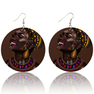 Traditional Portrait | Boucles d'oreilles africaines