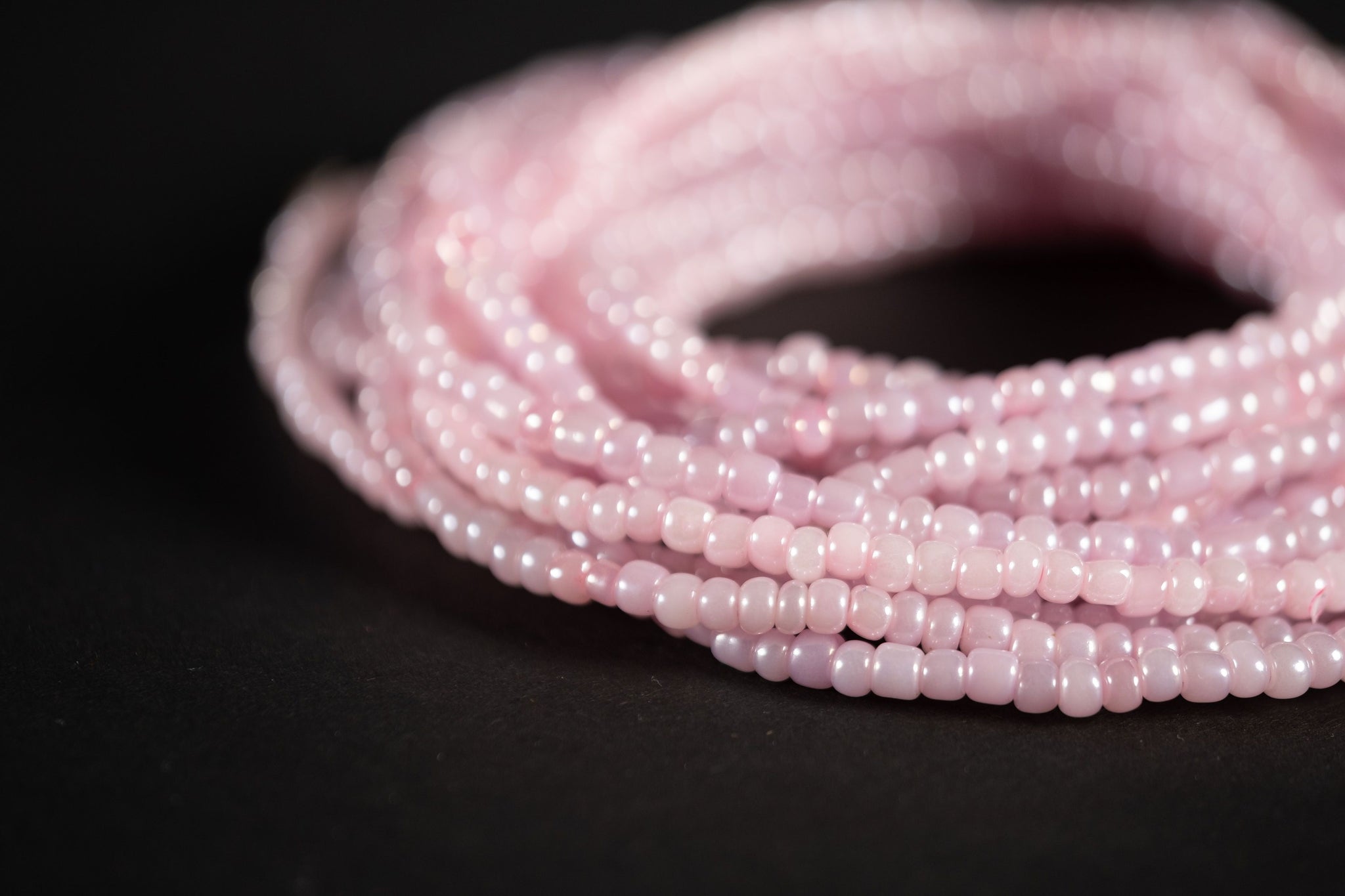 Waist Beads / Chaine de taille africaine - EFE- Pink (élastique)