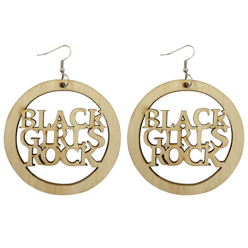 Boucles d'oreilles ethniques africaines | Black girls rock 6cm