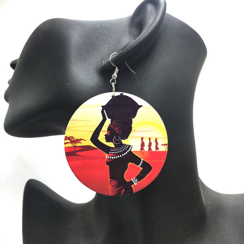 Boucles d'oreilles africaines | Horizon in Africa