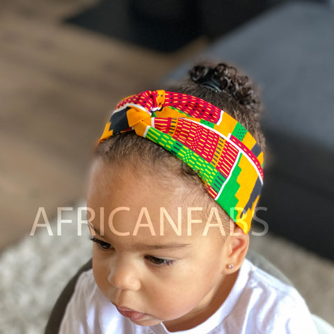 Bandeau imprimé africain - Enfants - Accessoires pour cheveux - Kente