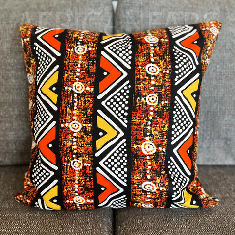 Coussin décoratif Afrika 45x45, rembourrage de taie d'oreiller en coton  inclus - Outlet Excelsa - Af Interni Shop